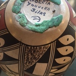 signed Hopi pot