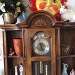 clock and knick knacks