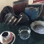 handthrown pots