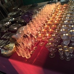 gold rimmed glasses