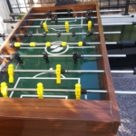 practically brand new foos ball set