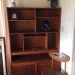 teak bookcase