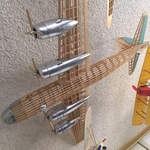 vintage airplane models