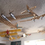 vintage airplane models