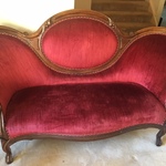 Victorian couch