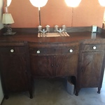 antique sideboard
