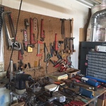 tools in garage
