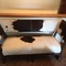 vintage cowhide settee