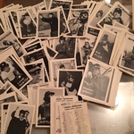 Baseball photographer trading cards
