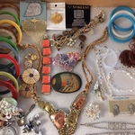 small sampling of costume jewelry