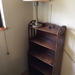 2 vintage bookshelves