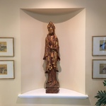 Asian statuary and art
