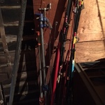 fishing poles