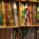 tropical & vintage barkcloth