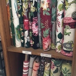 vintage barkcloth