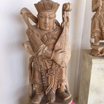 carved wooden statuary