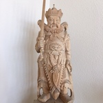 carved wooden statuary