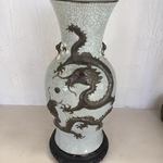 Chinese crackle glaze vase