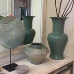 celadon vase