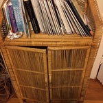 wicker cabinet