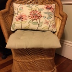 wicker chair