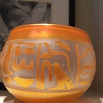 beautiful signed glass