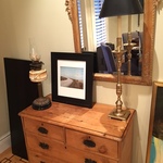 beautiful hutch & mirror