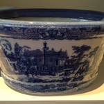 English blue & white