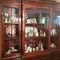 china cabinet with finery