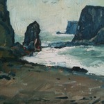 Ted Christensen original oil - 1 of 2