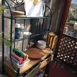 bakers rack