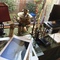 photos and computer monitor