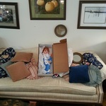 sofa & doll