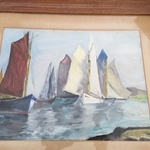 Nov Original Boat Art