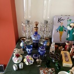 great hanging crystal candlesticks