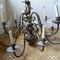 nice brass chandelier