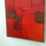 Marie Christian original oil on canvas circa 1967