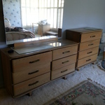 vintage dresser set