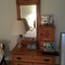 vintage oak hutch