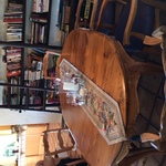 St H Dining Tbl Books Use