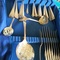 Heirloom patterned sterling set