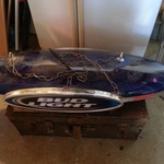 vintage bud light pool light
